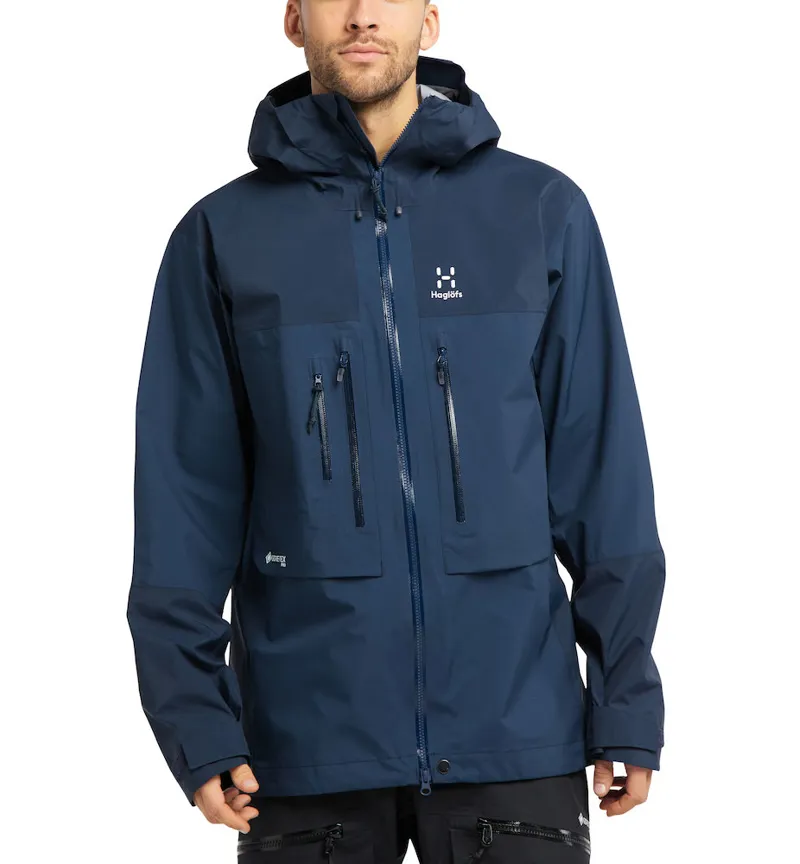 Haglofs Mens Roc Nordic GTX Pro Jacket Tarn Blue-2