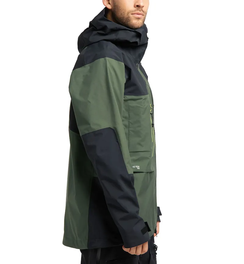 Haglofs Mens Roc Nordic GTX Pro Jacket Fjell Green/True Black