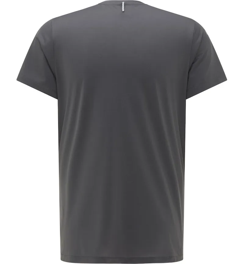 Haglofs Mens L.I.M Tech Tee Concrete-1