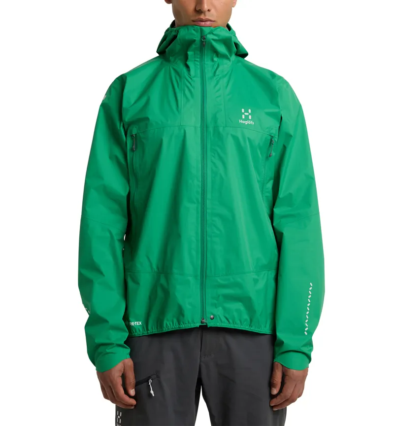 Haglofs Mens L.I.M GTX Jacket Jelly Green-2