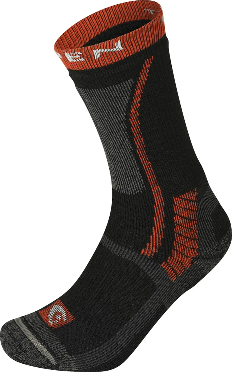 Lorpen T3 Heavy Trekker Over Calf Socks, Charcoal, Medium Lorpen Unisex T3 All Season Trekker ECO Black