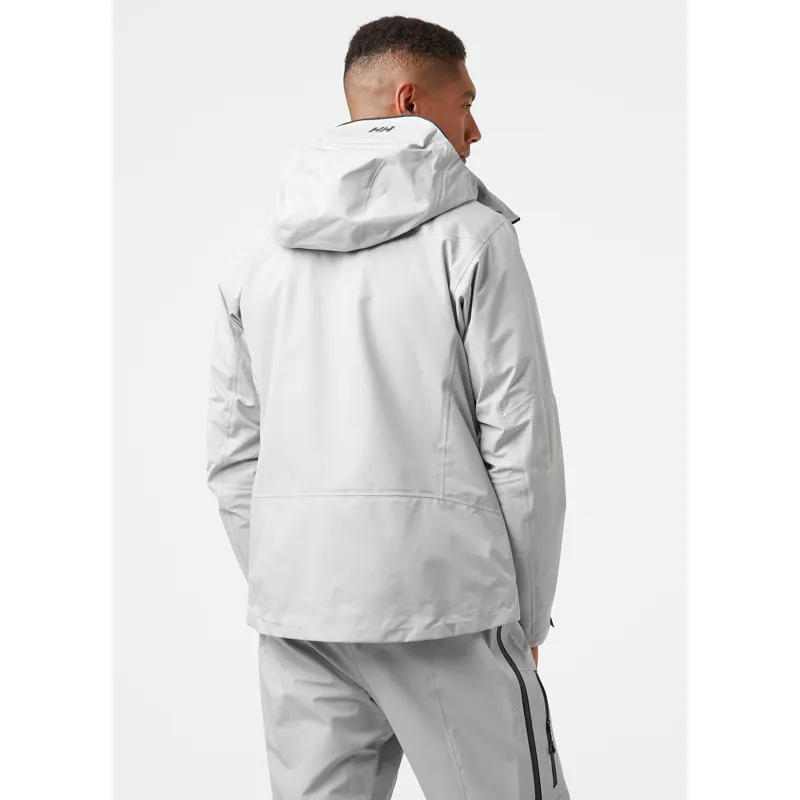 Helly Hansen Mens Odin 9 Worlds Infinity Shell Jacket Grey Fog-3