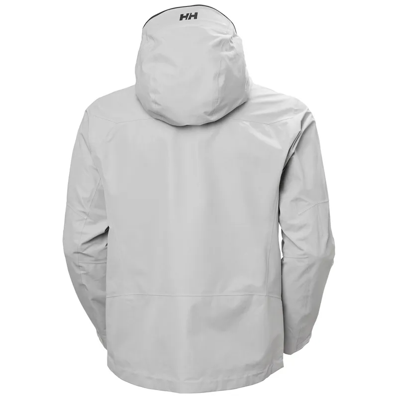 Helly Hansen Mens Odin 9 Worlds Infinity Shell Jacket Grey Fog-4