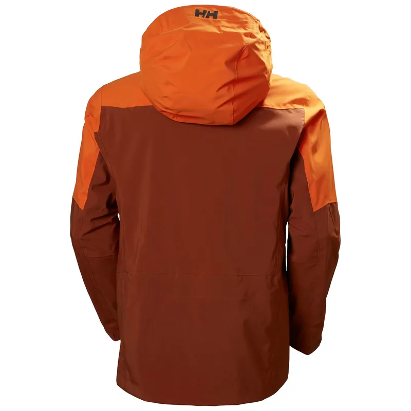 Helly Hansen Mens Odin Mountain 3L Shell Jacket Redwood-1