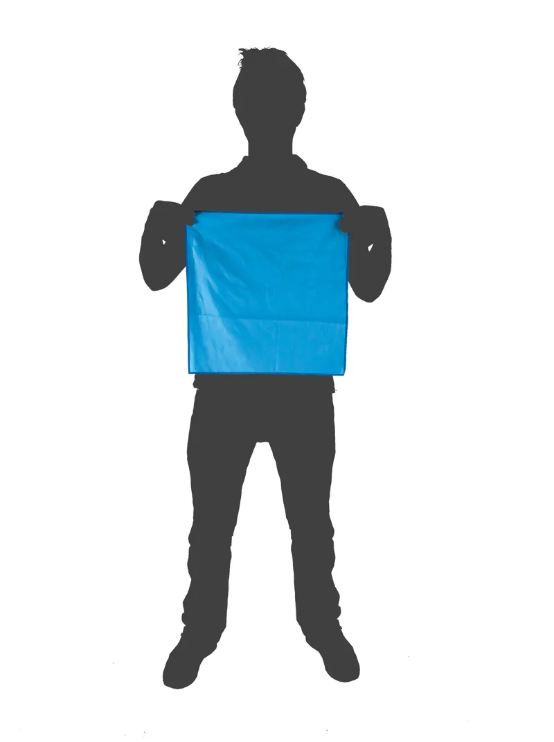 Lifeventure SoftFibre Blue Travel Towel Pocket-1