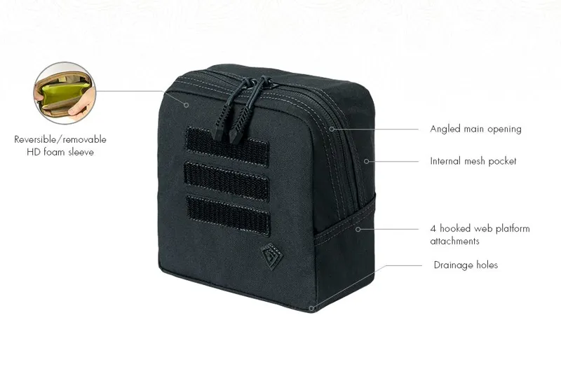 First Tactical Tactix 6x6 Utility Pouch Black-5