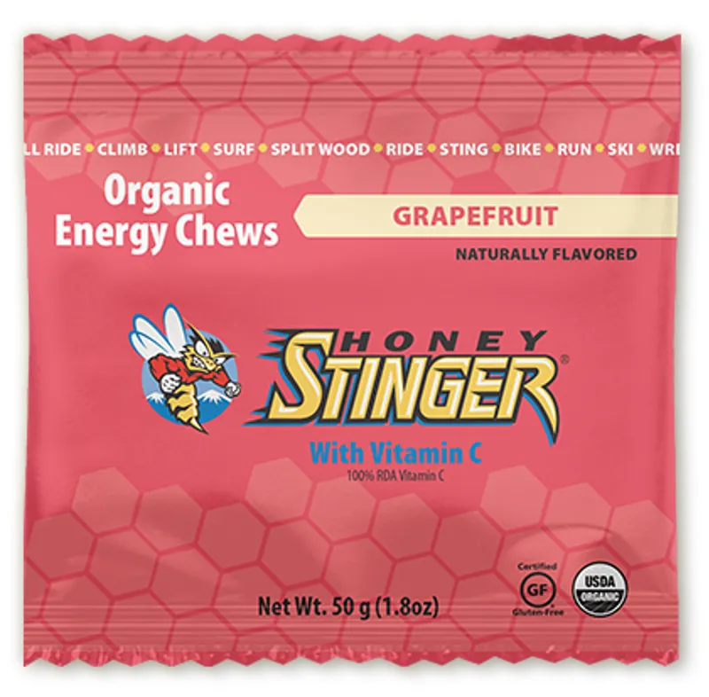 Honey Stinger Organic Energy Chews Grapefruit