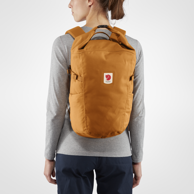 Fjallraven Ulvo Rolltop 23 Red Gold-2