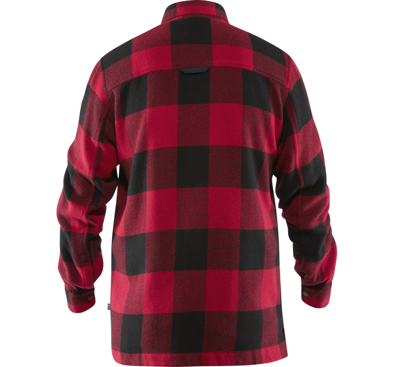 Fjallraven Mens Canada Shirt Red-1