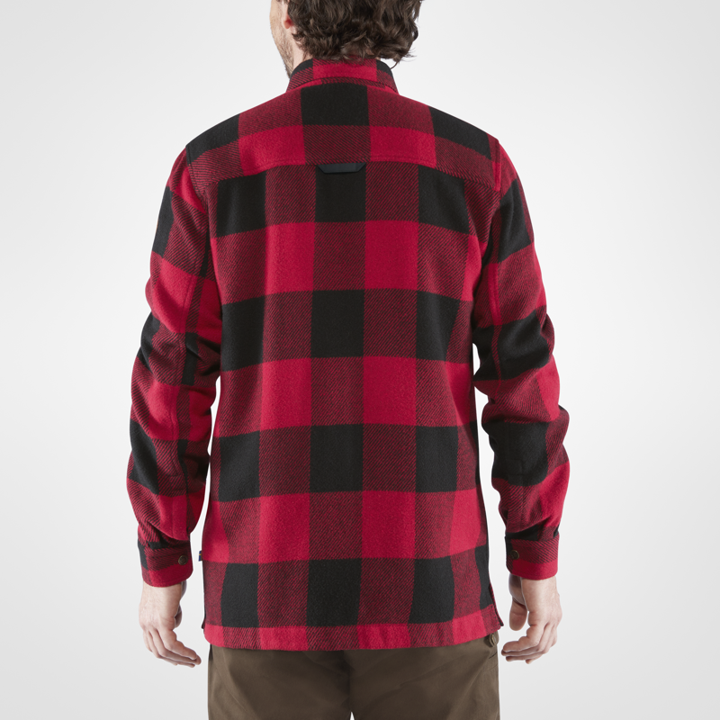 Fjallraven Mens Canada Shirt Red-3