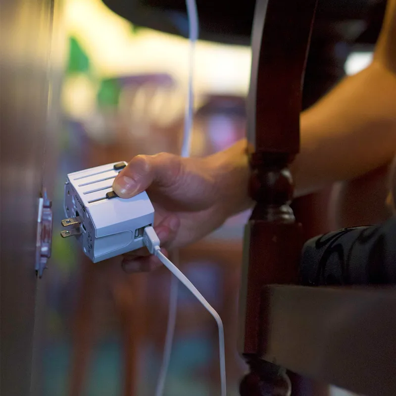 Lifeventure USB World Travel Adaptor-5