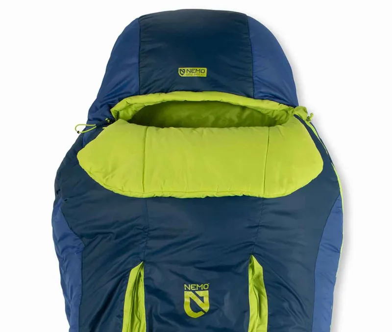 NEMO Equipment Mens Forte 20 Long Glow/Abyss Sleeping Bag-2