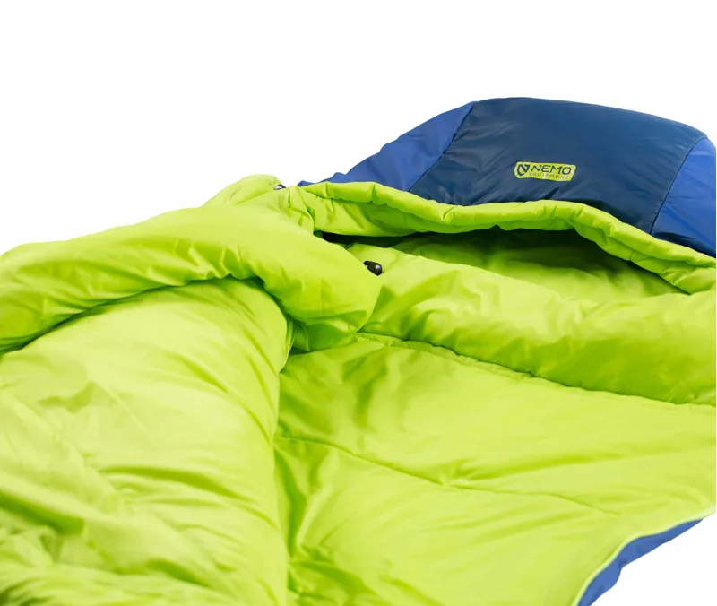NEMO Equipment Mens Forte 20 Long Glow/Abyss Sleeping Bag-3