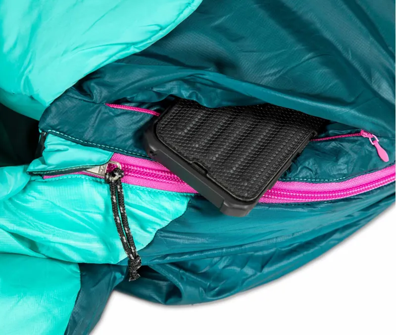 NEMO Womens Forte 35 Regular Twilight/Aurora Sleeping Bag-8