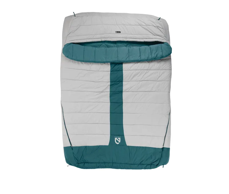 NEMO Equipment Jazz Duo Aluminium/Wave Blue Sleeping Bag