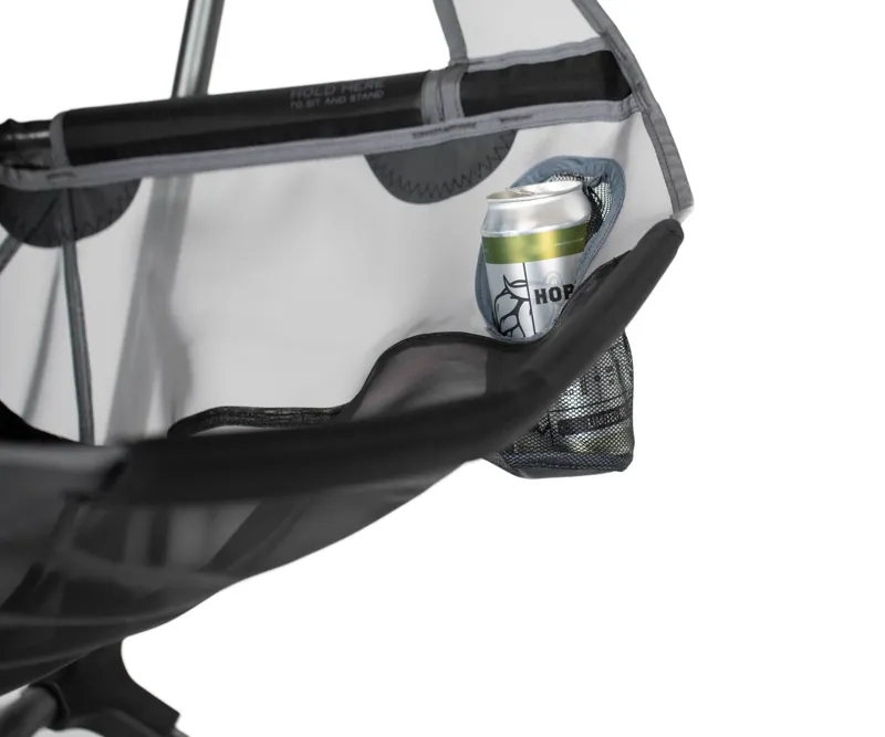 NEMO Equipment Stargaze Luxury Recliner Graphite/Smoke Camping Chair-3