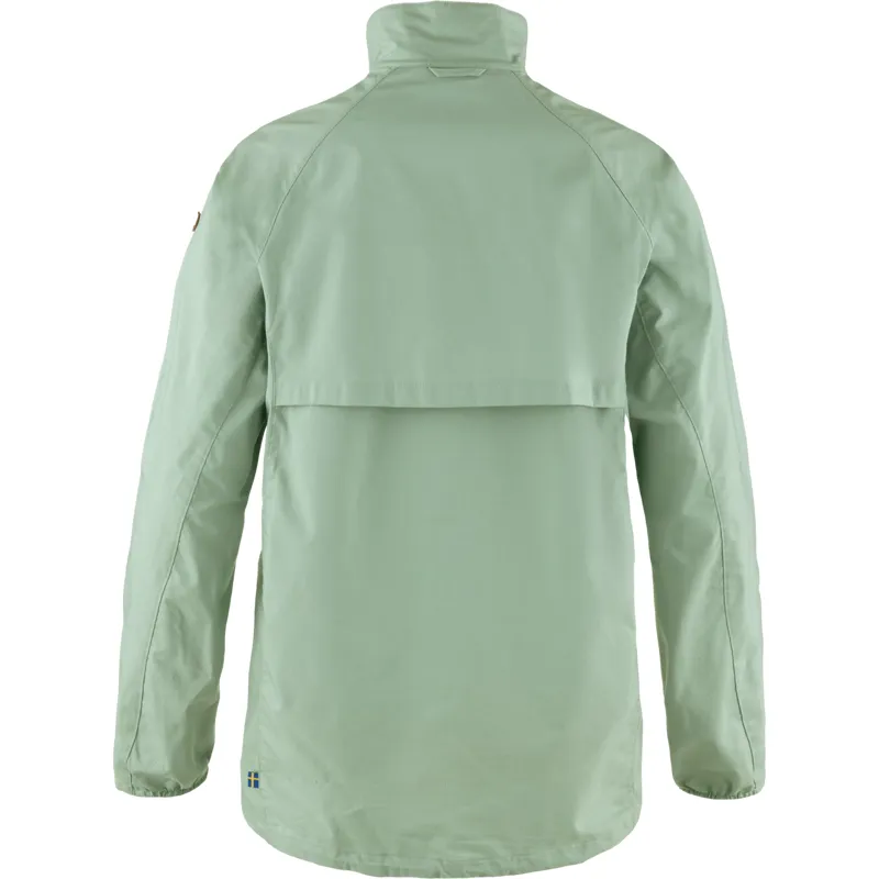 Fjallraven Womens Abisko Hike Anorak Misty Green-1