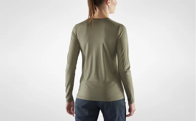 Fjallraven Womens Abisko Wool LS Patina Green-3