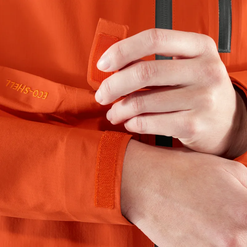 Fjallraven Womens Bergtagen Lite Eco-Shell Jacket Mountain Blue-9