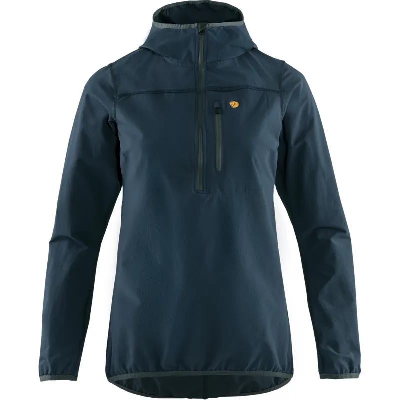 Fjallraven Womens Bergtagen Stretch Half Zip Mountain Blue