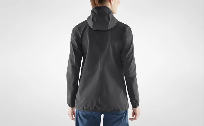 Fjallraven Womens Bergtagen Stretch Half Zip Mountain Blue-3