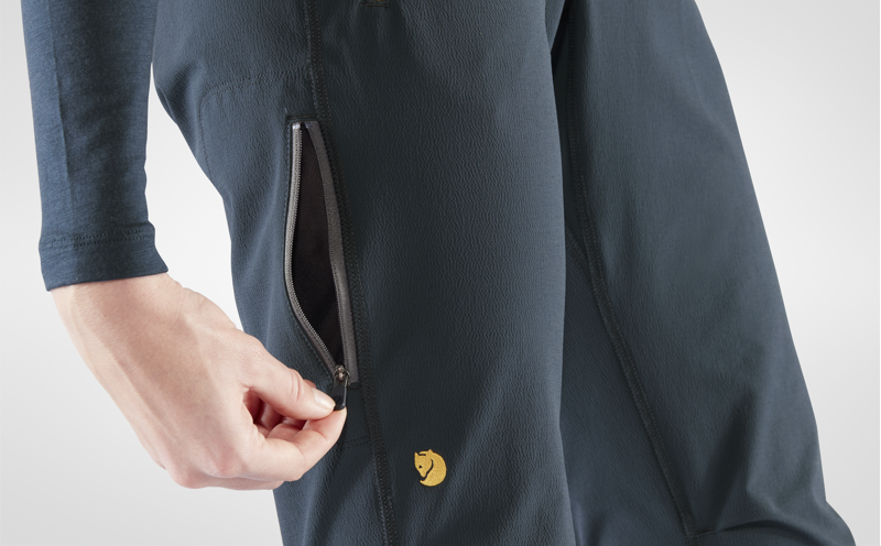 Fjallraven Womens Bergtagen Stretch Trousers Mountain Blue-5