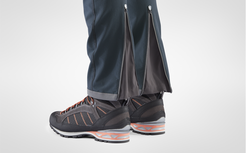 Fjallraven Womens Bergtagen Stretch Trousers Mountain Blue-8