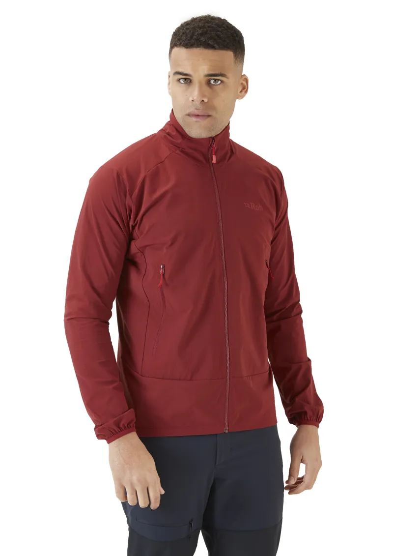 Rab Mens Borealis Tour Jacket Oxblood Red-5