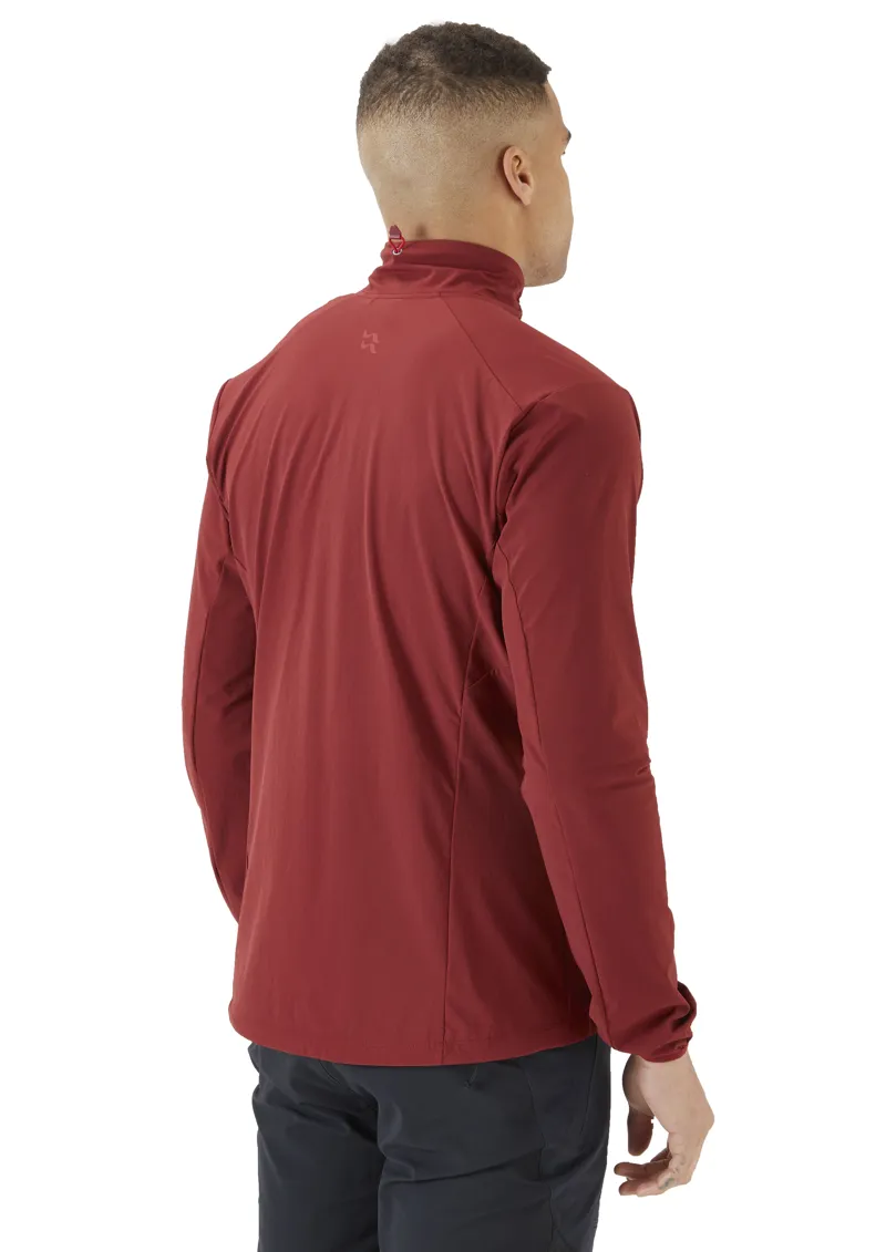 Rab Mens Borealis Tour Jacket Oxblood Red-4