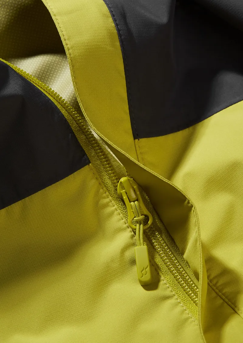 Rab Mens Downpour Eco Jacket Graphene/Zest-3