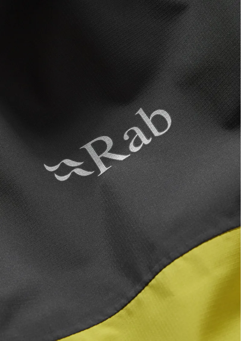 Rab Mens Downpour Eco Jacket Graphene/Zest-4