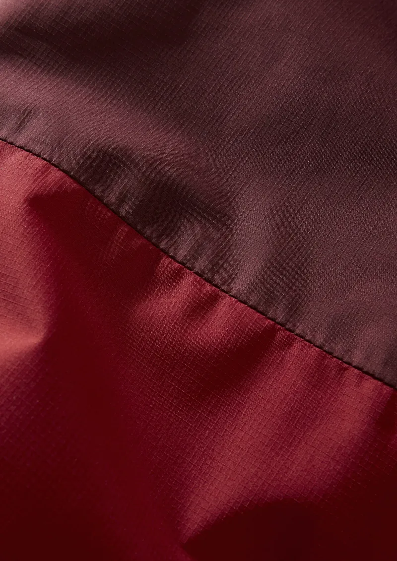 Rab Mens Downpour Eco Jacket Deep Heather / Ascent Red-9