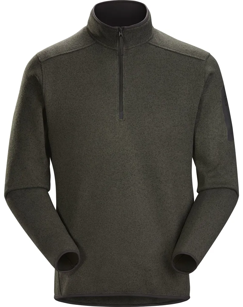 Arcteryx Mens Covert 1/2 Zip Moonshadow Heather