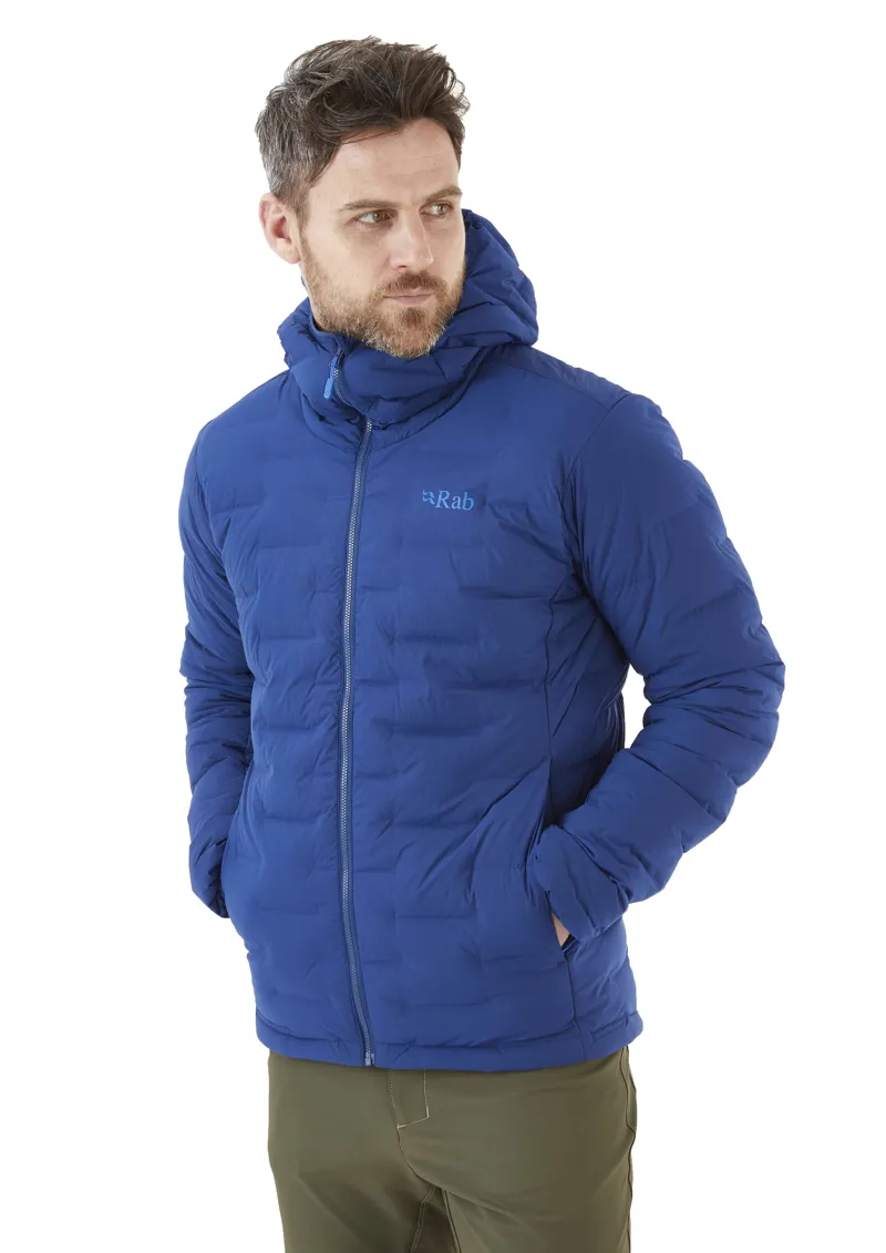 Rab Mens Cubit Stretch Down Hoody Nightfall Blue-2