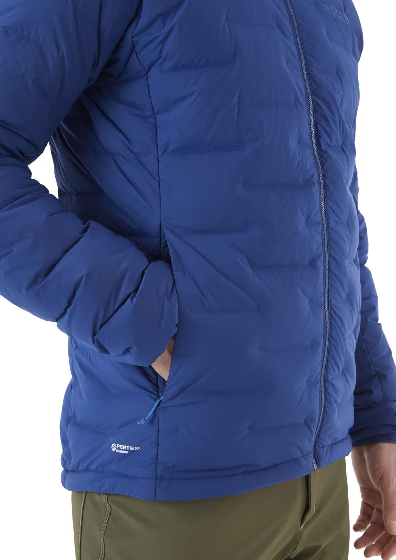 Rab Mens Cubit Stretch Down Hoody Nightfall Blue-4