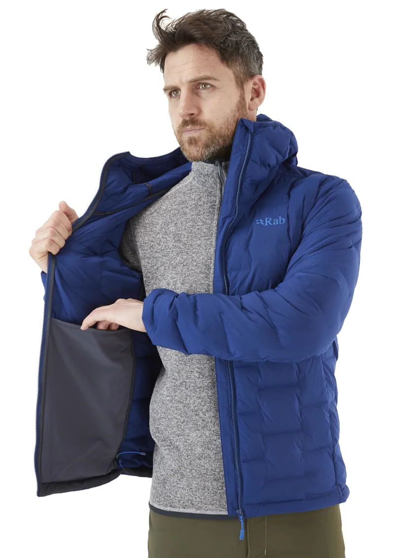 Rab Mens Cubit Stretch Down Hoody Nightfall Blue-7