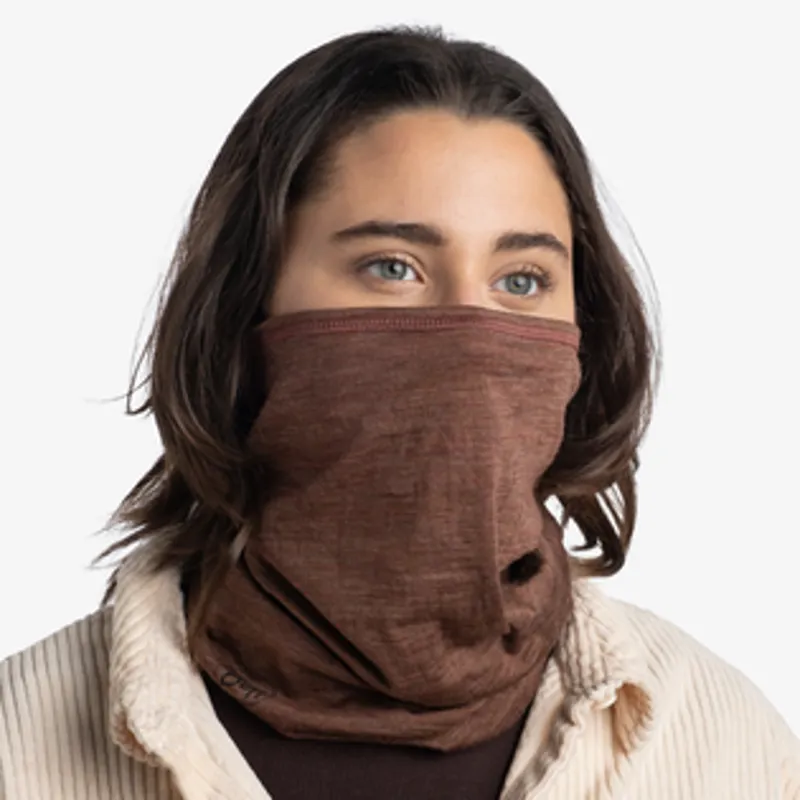 Buff Merino Lightweight Neckwear Wood Multi-3