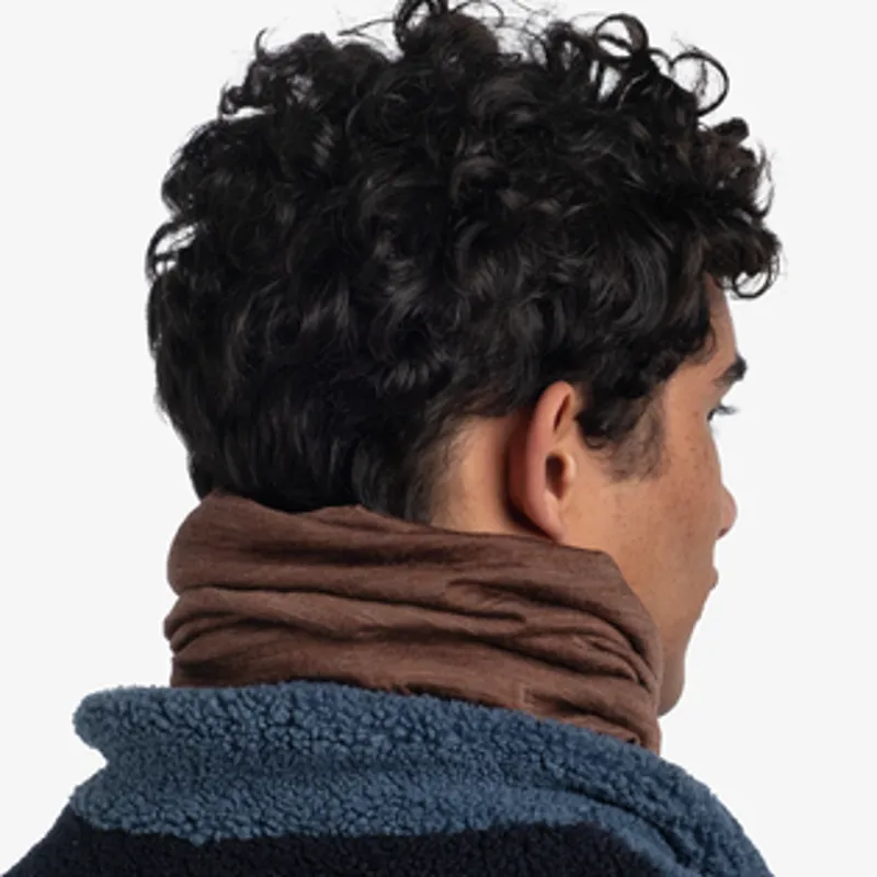 Buff Merino Lightweight Neckwear Wood Multi-6