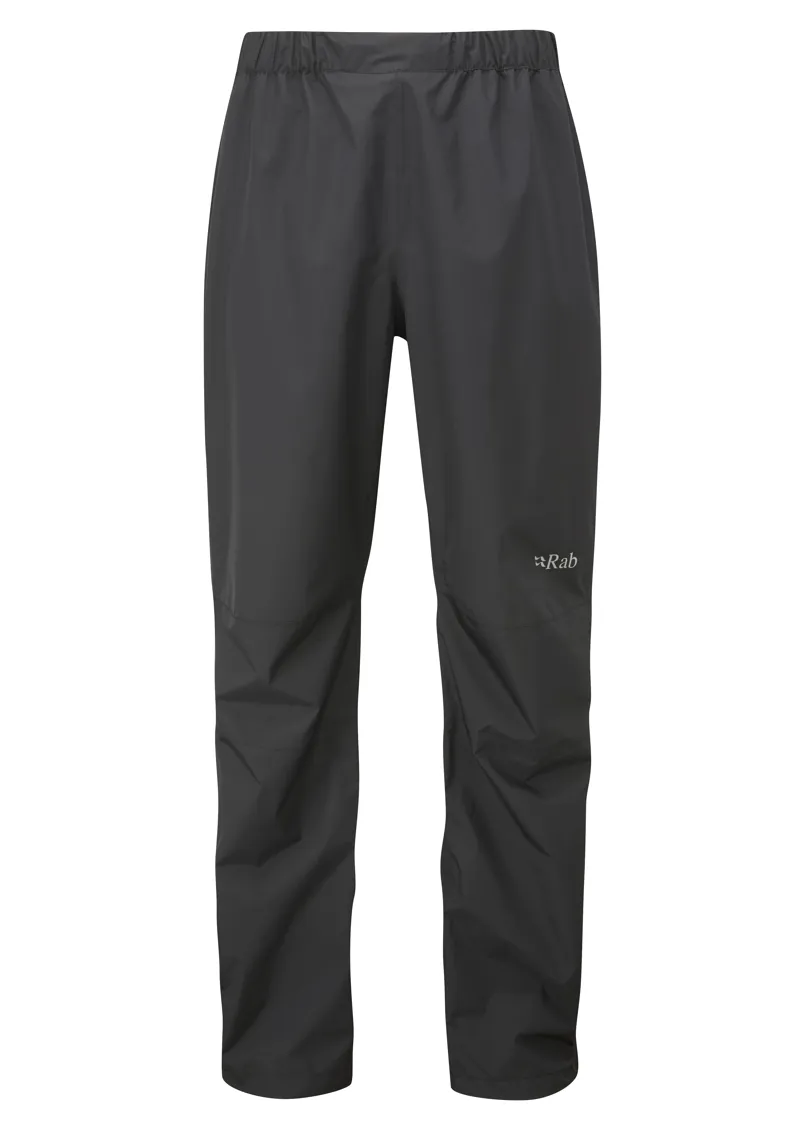 Rab Mens Downpour Eco FZ Pant Black