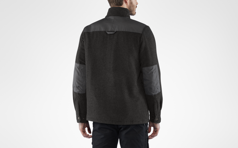 Fjallraven Mens Canada Wool Padded Jacket Deep Forest-9