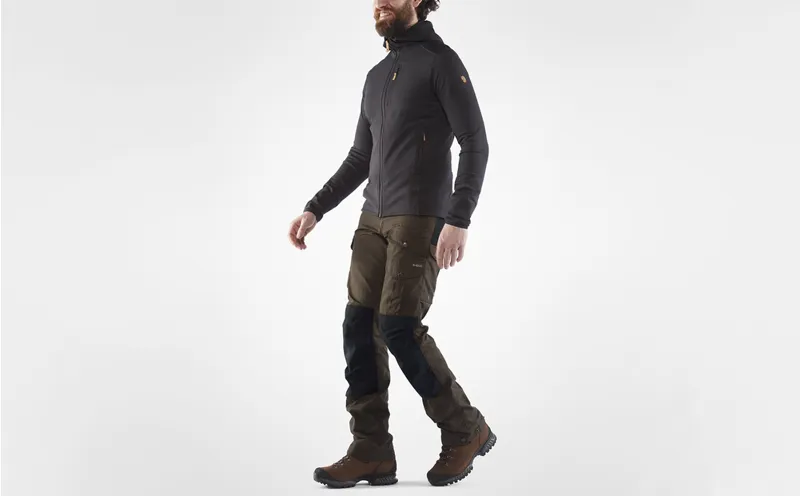 Fjallraven Mens Vidda Pro Trousers Dark Grey-1