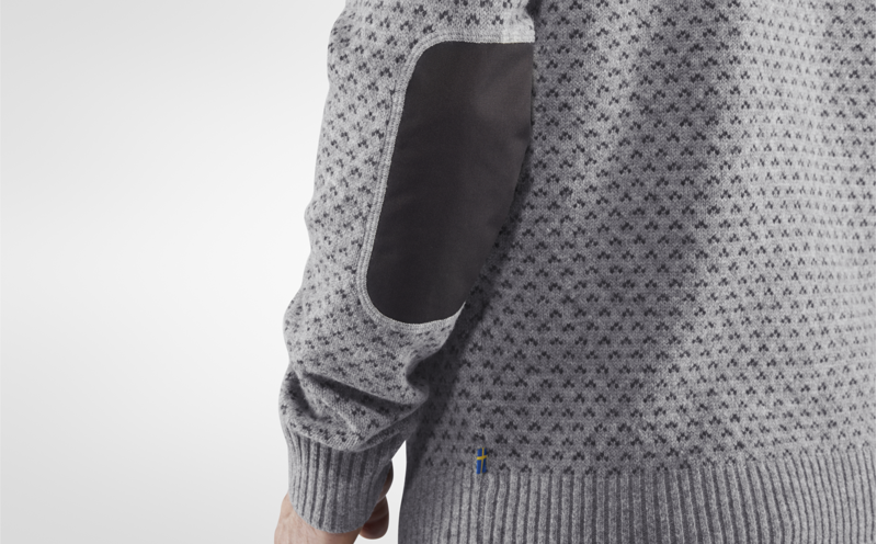 Fjallraven Mens Ovik Nordic Sweater Dark Navy-2