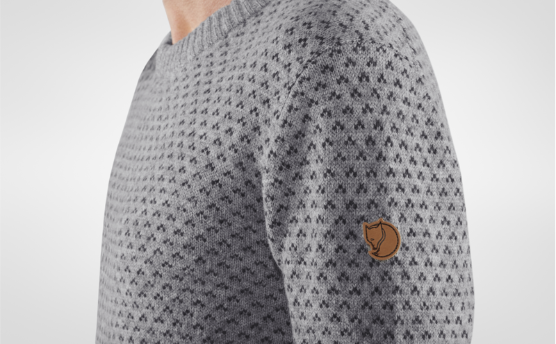 Fjallraven Mens Ovik Nordic Sweater Dark Navy-3