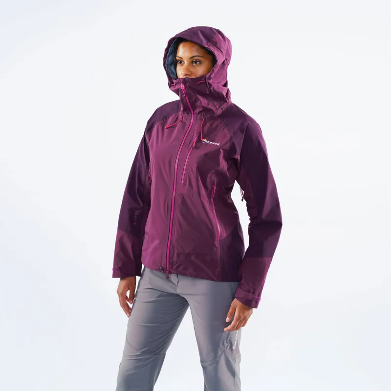 Montane Womens Alpine Resolve Jacket Sakatoon Berry-4