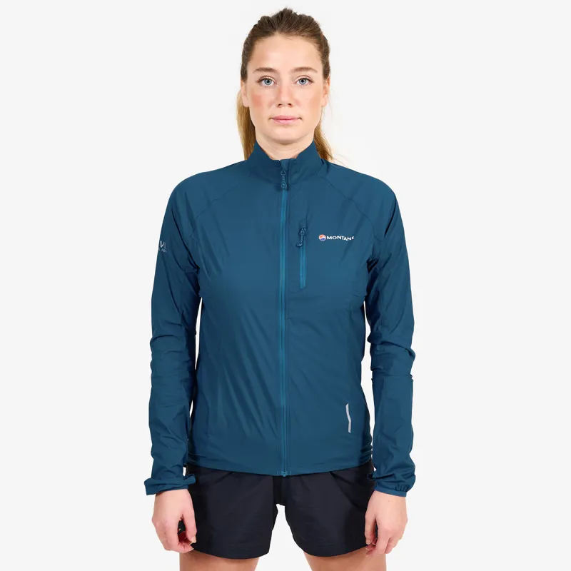 Montane Womens Featherlite Trail Jacket Cerulean Blue-2