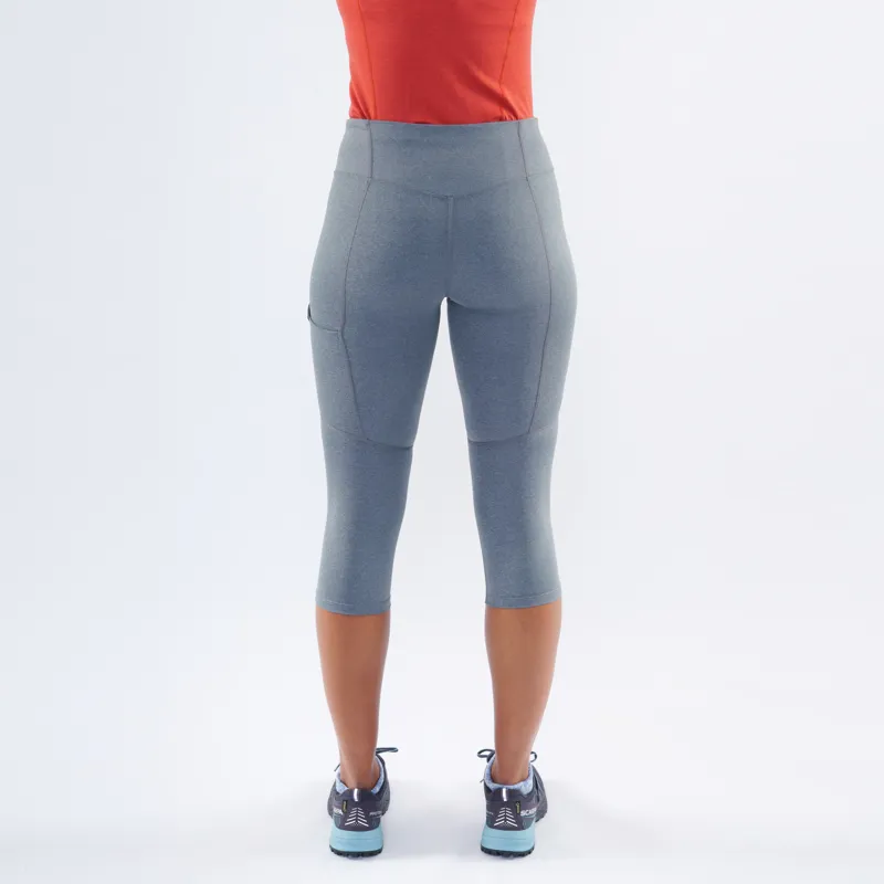 Montane Womens Ineo Lite Capri Pants Grey-2