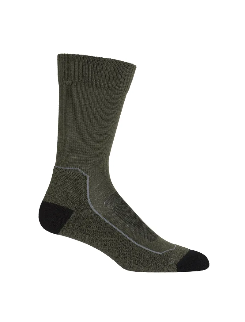 Icebreaker Men's Merino Hike+ Light Crew Socks Loden
