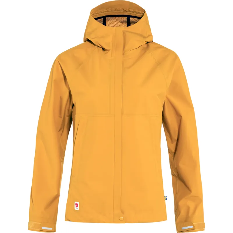 Fjallraven Womens HC Hydratic Trail Jacket Mustard Yellow