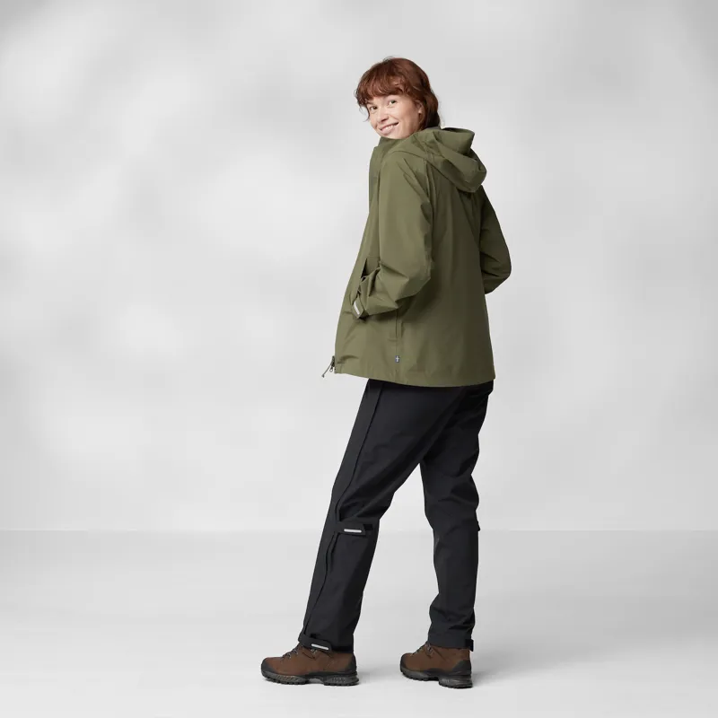 Fjallraven Womens HC Hydratic Trail Jacket Laurel Green-3