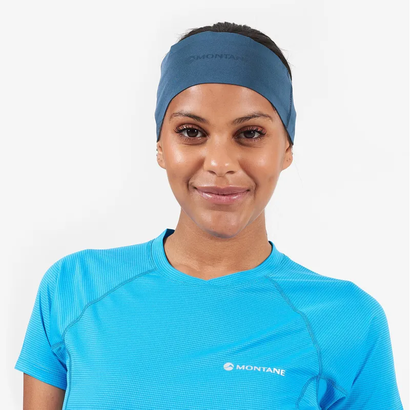 Montane Via Stretch Headband Orion Blue-2